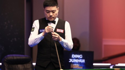 丁俊晖惜败马奎尔 球员锦标赛首轮遗憾止步