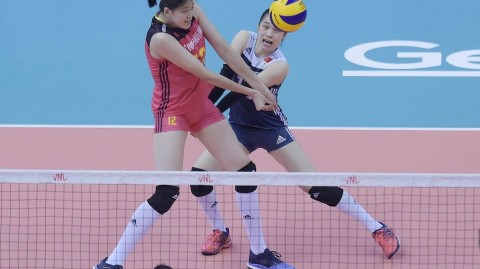 中国女排世联赛力克巴西挺进四强改写争冠格局